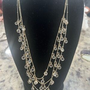 Anne Klein Elegant Gold and Silver Necklace